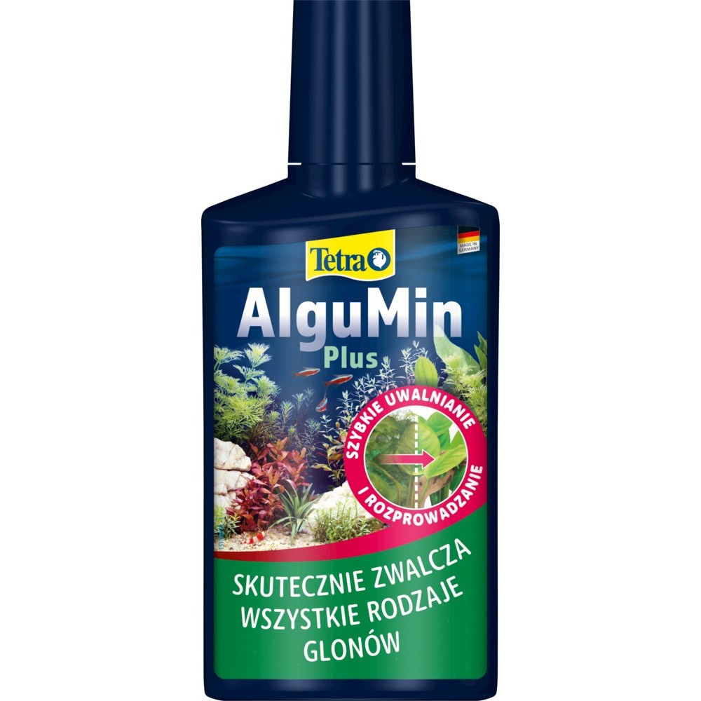 Tetra AlguMin Plus 500ml - Płynny Preparat na Glony do Akwarium - zdjęcie 2/2